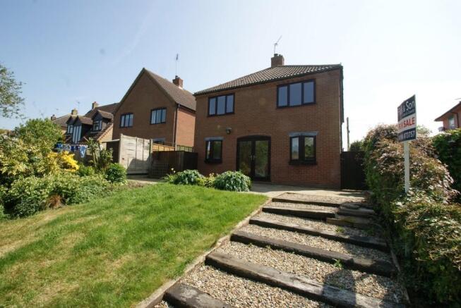 Rear of house