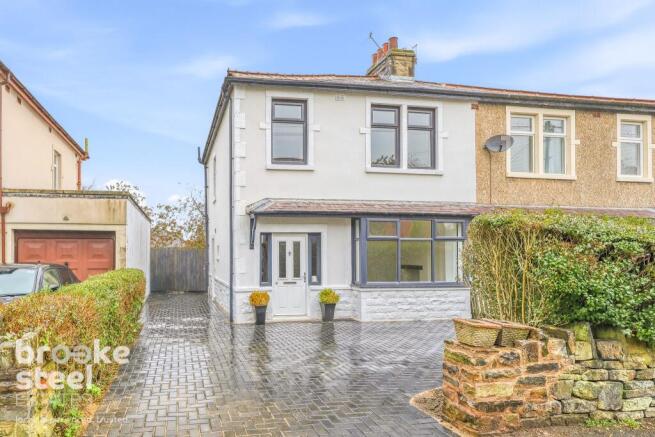 3-bed semi-detached on Park Road, Waterfoot, £300,000