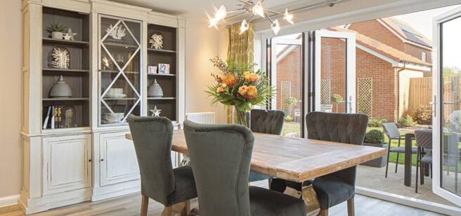 Typical dining area