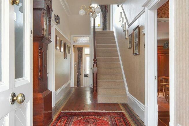 Tiled Entrance...