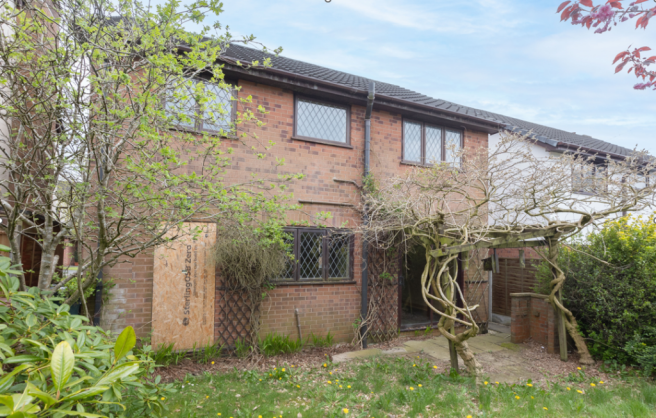 Rear of Property
