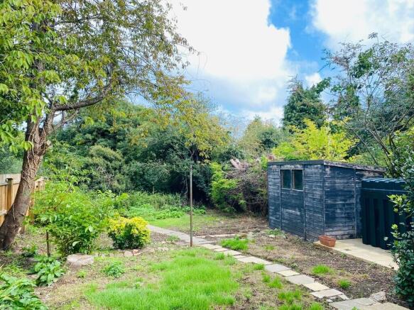 Rear garden