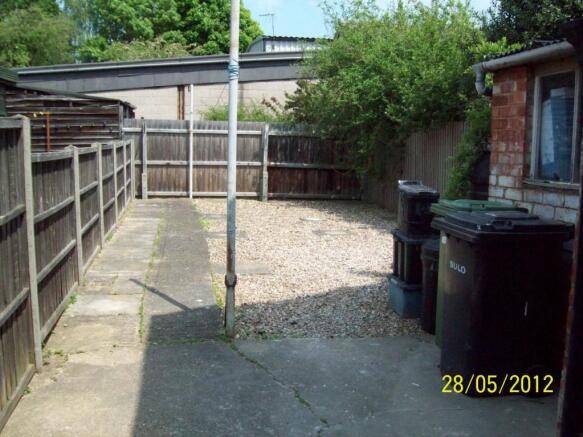 Rear garden