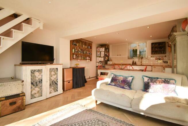 Open plan living space