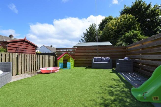 Rear garden