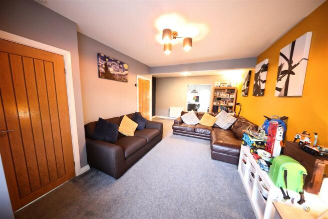 Open plan living room