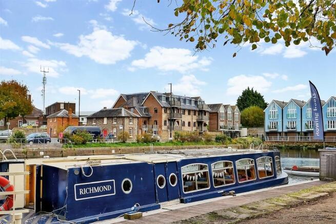 View Across the Canal Basin to Wharf House