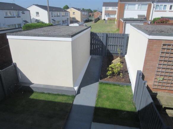 Rear garden