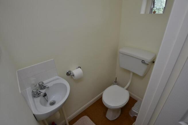 Downstairs cloakroom