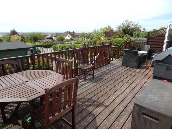 Decked Patio Area