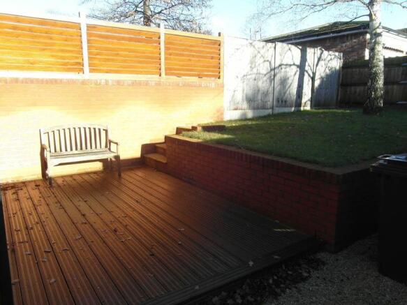 Rear garden