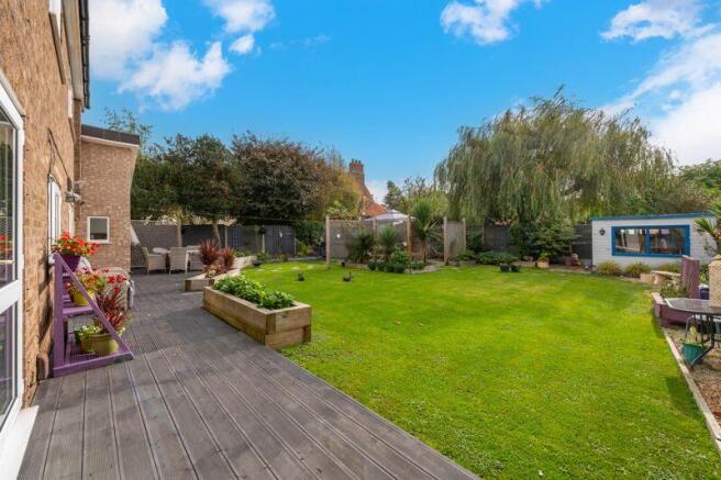 Rear garden