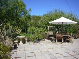Patio & Pond