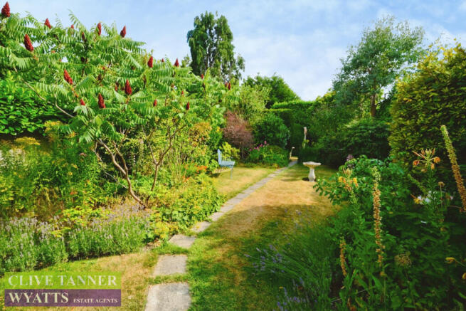 Rear garden