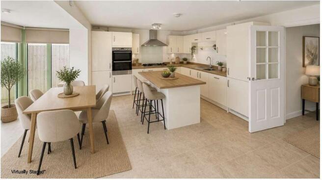 Kitchen Virtual furniture has been added to some p