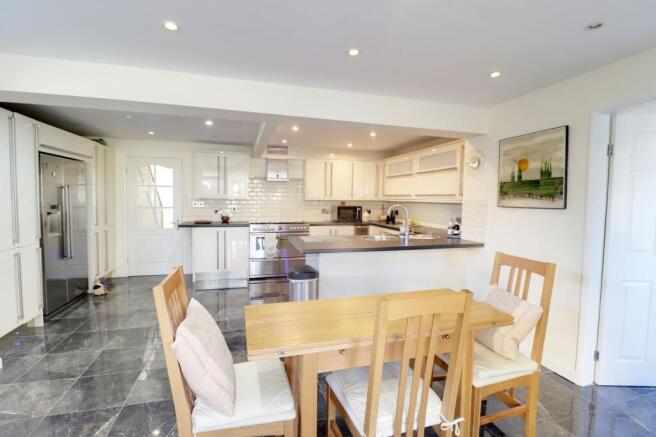 Extended Dining Kitchen