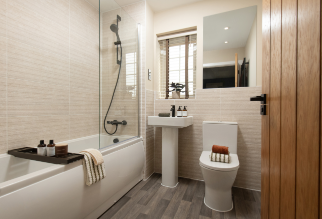 Aversley Grange - Show Home - Photography - The Eltham - Bathroom - June 2026
