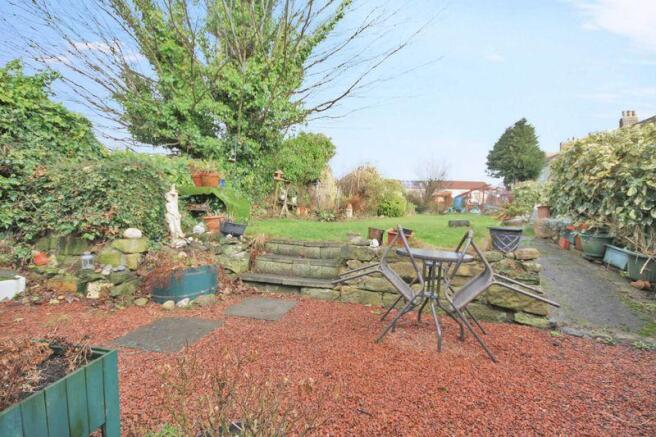 Rear garden