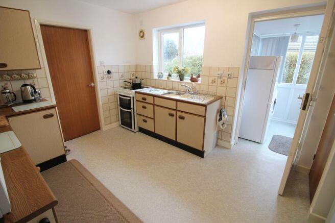 Kitchen throug...