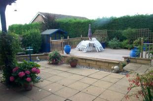 Rear garden