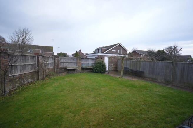 Enclosed rear garden