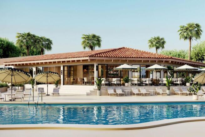 Pool area
