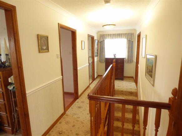 Stairs to first floor landing