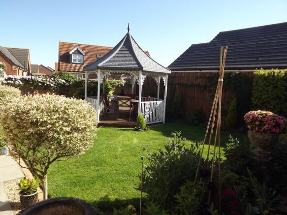 Rear garden