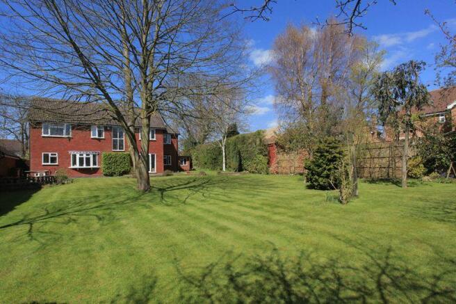 Rear garden