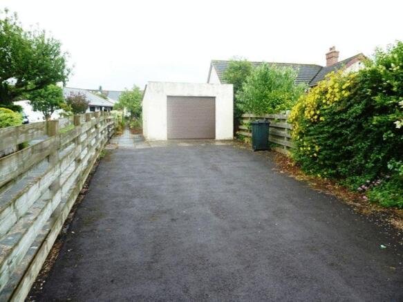 Driveway and Garage