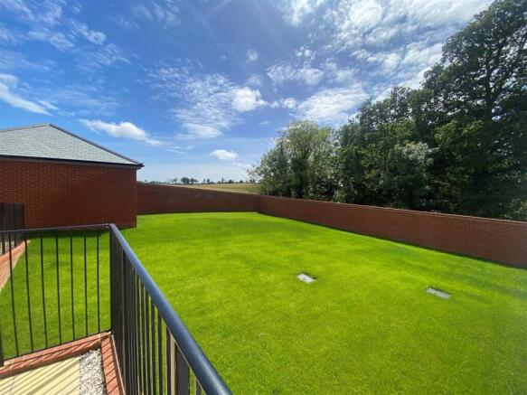 Rear garden