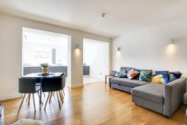 Open Plan Kitchen Living Area