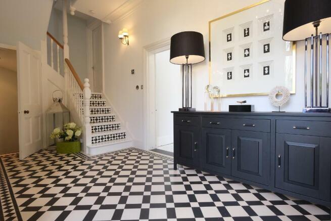 Impressive entrance hall