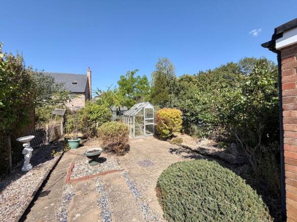 Rear garden