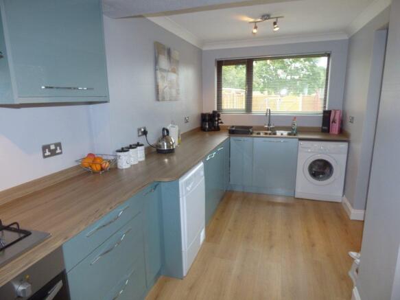 Extended kitchen