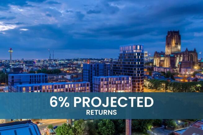 1-bed flat on 6% Projected Returns | Parliament Square, Liverpool – Smart 1 Bed near the Waterfront, £179,950