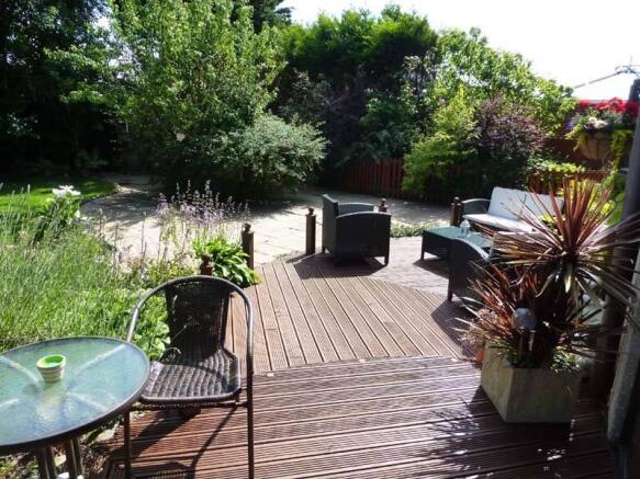 Generous Private Rear Garden