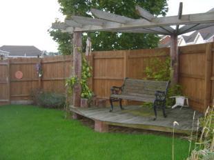Rear garden