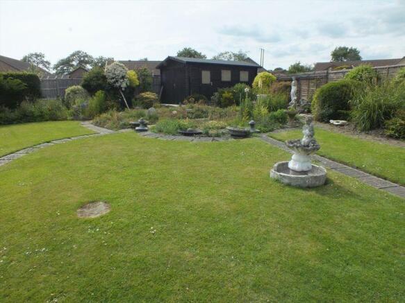 Rear garden