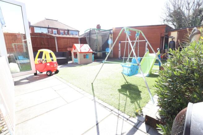 Rear garden