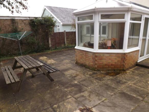 Rear Patio