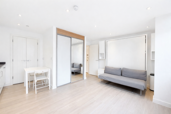 Bright and clean modern studio