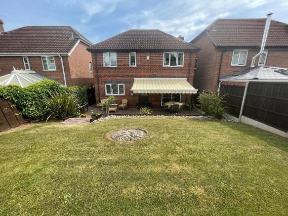 Rear garden