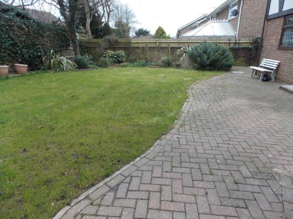 Rear garden