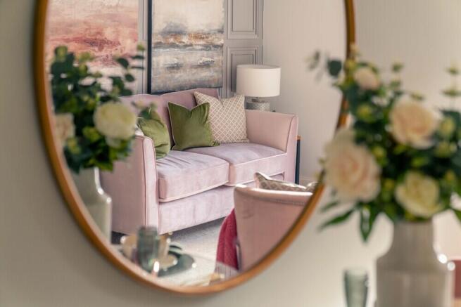 Show home living room