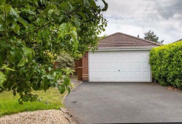 Double detached garage