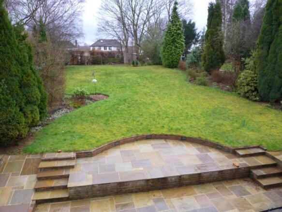 Rear garden