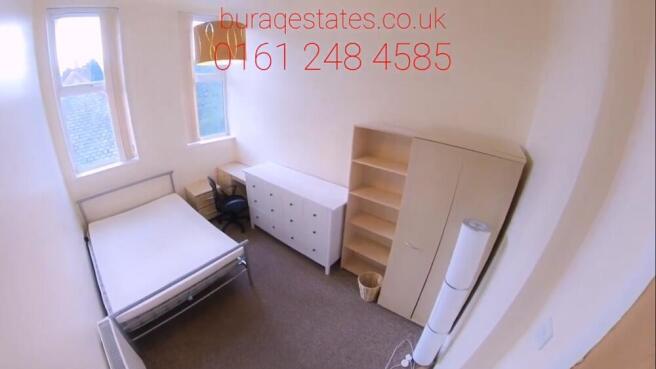 Bright, simply furnished double bedroom with tw...