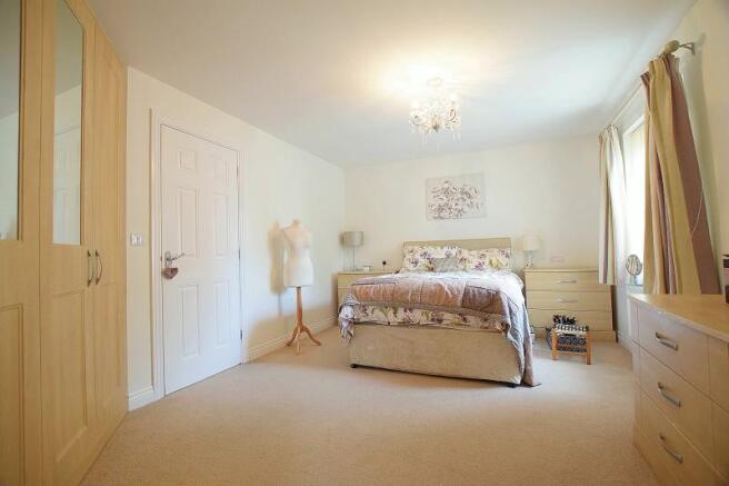 Master bedroom with en-suite shower room