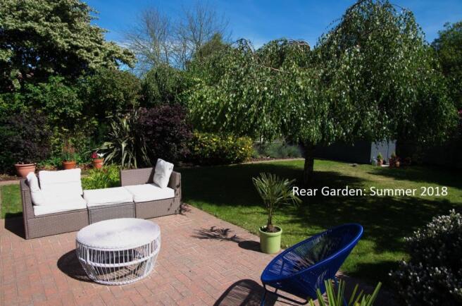 Rear Garden: Summer 2018